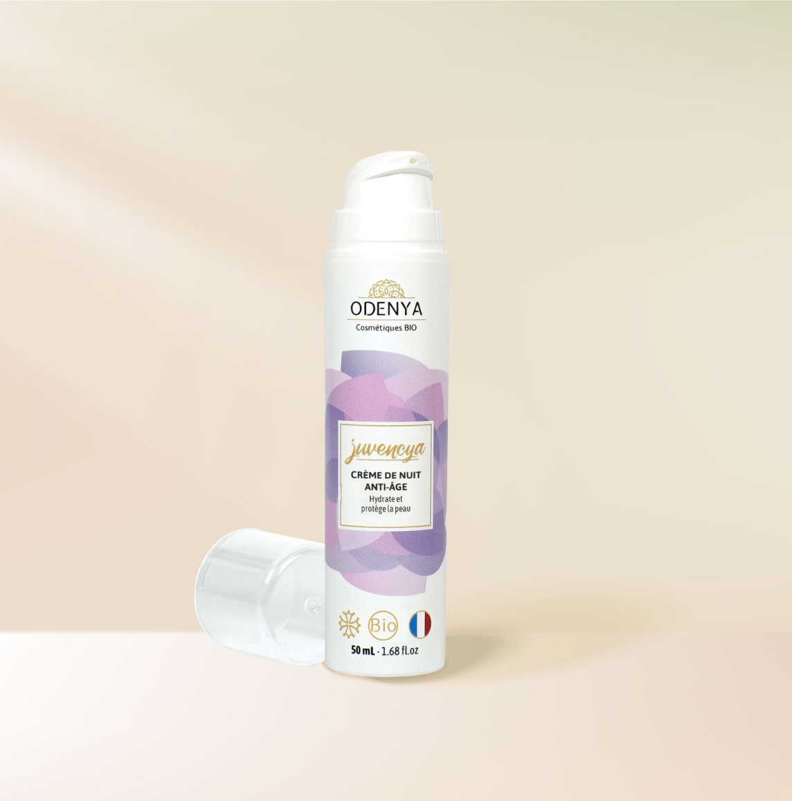 Crème de nuit hydratante de la gamme Nutricya