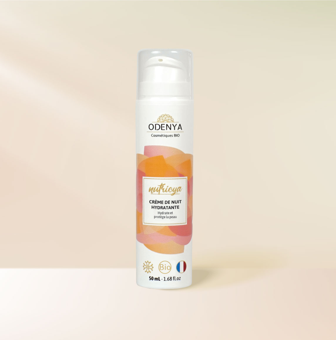 Crème de nuit hydratante de la gamme Nutricya
