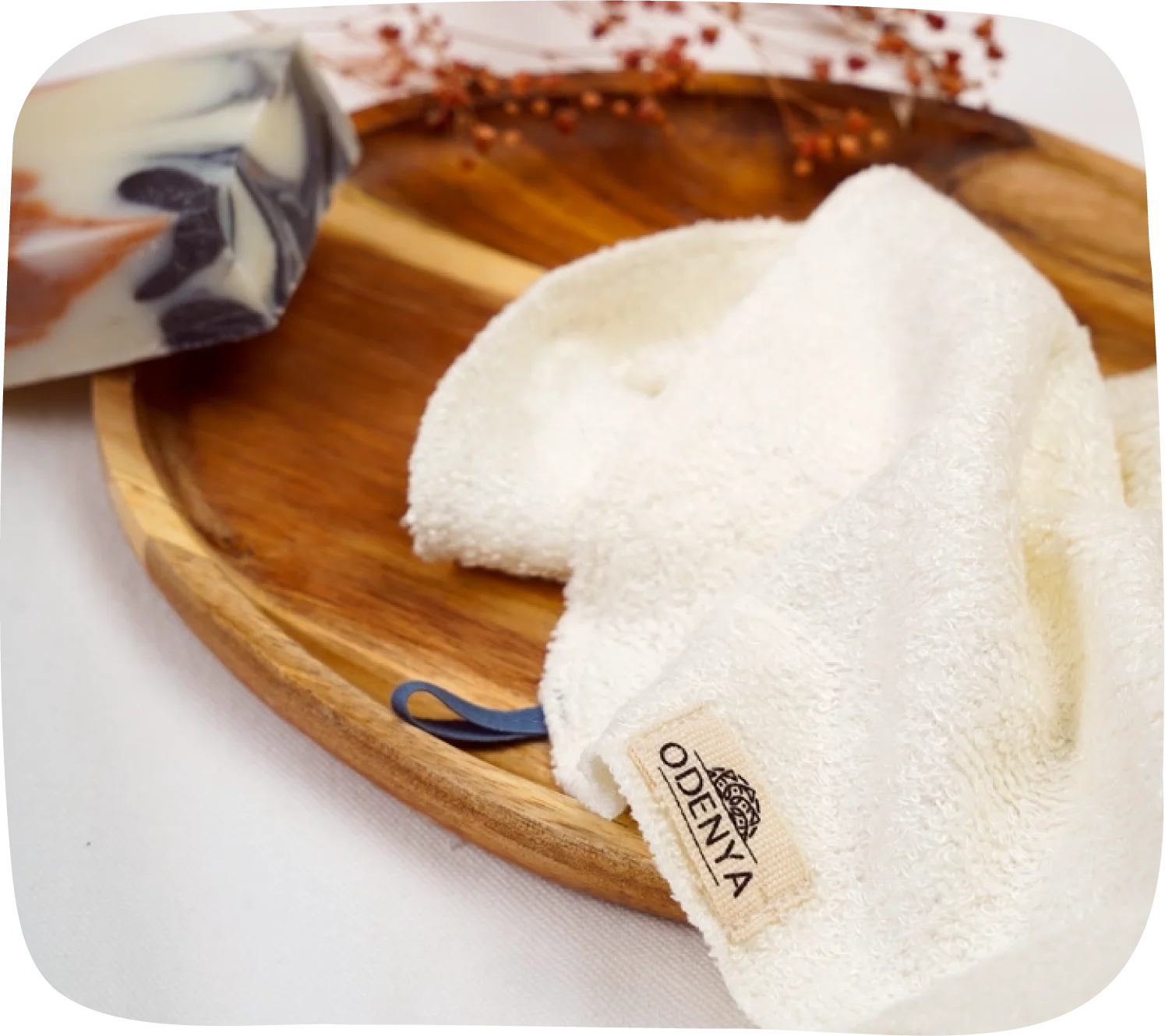 Serviette pour le visage
